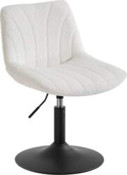 VASAGLE Makeup Stool with Back Rest