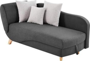 Vente-unique Penelope Chaise Longue with Sleep