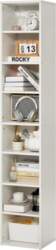 VEVOR Bookcase with 8 Rectangular Compartments