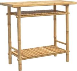 VidaXL Bamboo Console Table 90 x