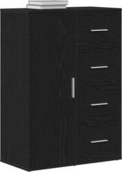 VidaXL Sideboard Black Oak Effect 60