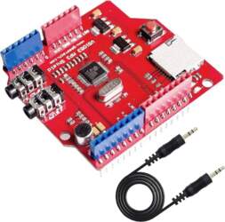 VS1053 VS1053B TF kartes stereo audio