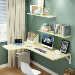 Wall Mounted Folding Computer Desk for