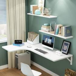 Wall Mounted Folding Computer Desk for