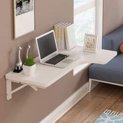 Wall Mounted Folding Corner Table Multifunctional