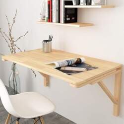 WBWAPA Wall Mounted Folding Table, Folding