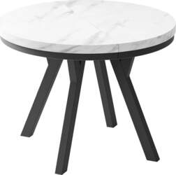 WFL GROUP Designer Round Extendable Dining