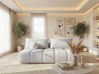 WFL GROUP Sofa Bed with Bed