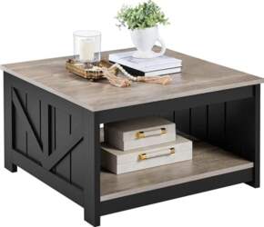 Yaheetech Coffee Table Square Sofa Table