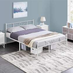 Yaheetech Metal Bed Frame Metal Bed