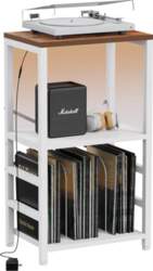 YAKANJ Side Table with LED Light
