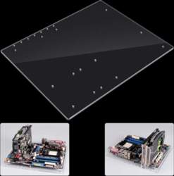 Yctze Acrylic Frame Computer Case Transparent