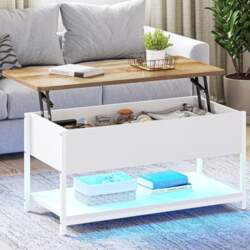 YITAHOME Coffee Table with Height-Adjustable Top