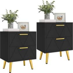 YITAHOME Set of 2 Bedside Tables