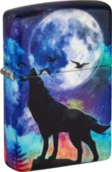 Zippo Lighter 49683 Wolf Design