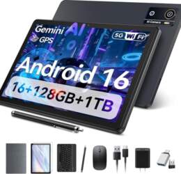 10 collu planšetdators ar Android 16