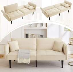 2-in-1 Adjustable Sofa Bed - Two