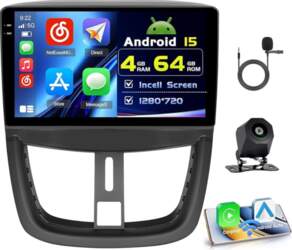 4 + 64G Android auto radio