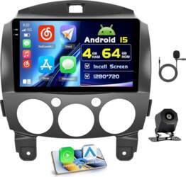 4+64G Android auto radio ar ekrānu