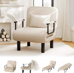 4-in-1 Sofa Bed with Bed Function