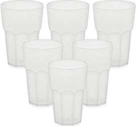 6 x GLASSY CUP 480 ml