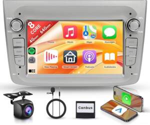 8 kodolu 4+64G Android auto radio