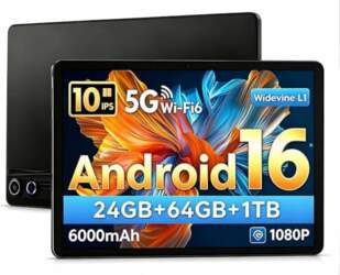"Android 16" planšetdators, 10 collu