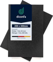 "diconfa" šūnu gumija, EPDM tipa