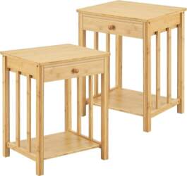 [en.casa] Ranua Side Table Set