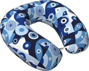 "Evil Eye" ceļojuma spilvens no