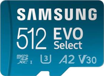 "Samsung Evo Select" (2024) microSD