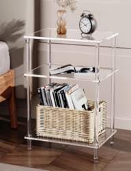 Acrylic Side Table Clear Side Table