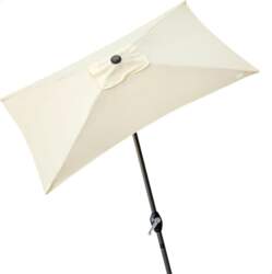 AKTIVE Rectangular Balcony Umbrella, Patio Umbrella