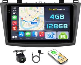 Android 15 4+128G auto radio priekš