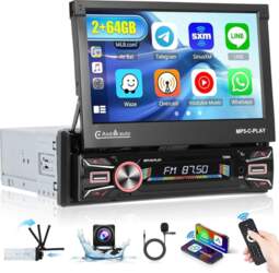 Android auto radio 1 DIN CarPlay