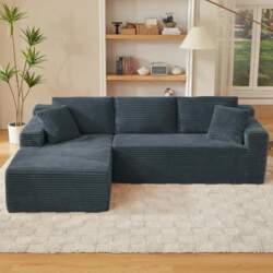 Anwick Corner Sofa L-Shaped with Sleep