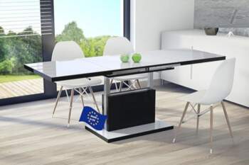 Aston Extendable Coffee Table, Height Adjustable