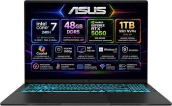 ASUS spēļu klēpjdators ar Intel Core