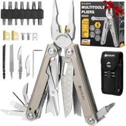BIBURY Multitools, dāvana vīriešiem, āra Multi