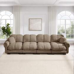 Bladez Modular Sofa 4-Seater Chenille Modern