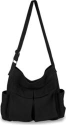 BROADREAM Canvas Messenger Bag with Large