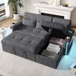 BTM L Shape Corner Sofa Bed