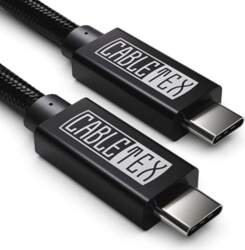Cabletex USB C kabelis ar USB