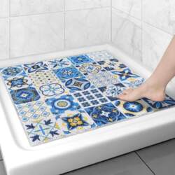 Capslpad Quadratische Duschmatte, 53 x 53