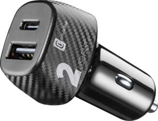 Cellularline Car Multipower 2 Fast+ -