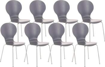 CLP 8 x Diego Stackable Chairs