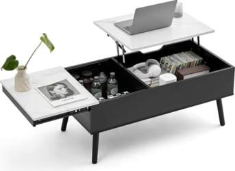 Coffee Table Height Adjustable, Coffee Table