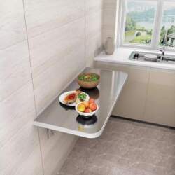 Collapsible Kitchen Bar Table Wall Mounted