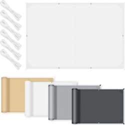 COOL AREA Waterproof Rectangular Awning with