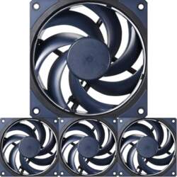 Cooler Master Mobius 120 korpusa ventilators